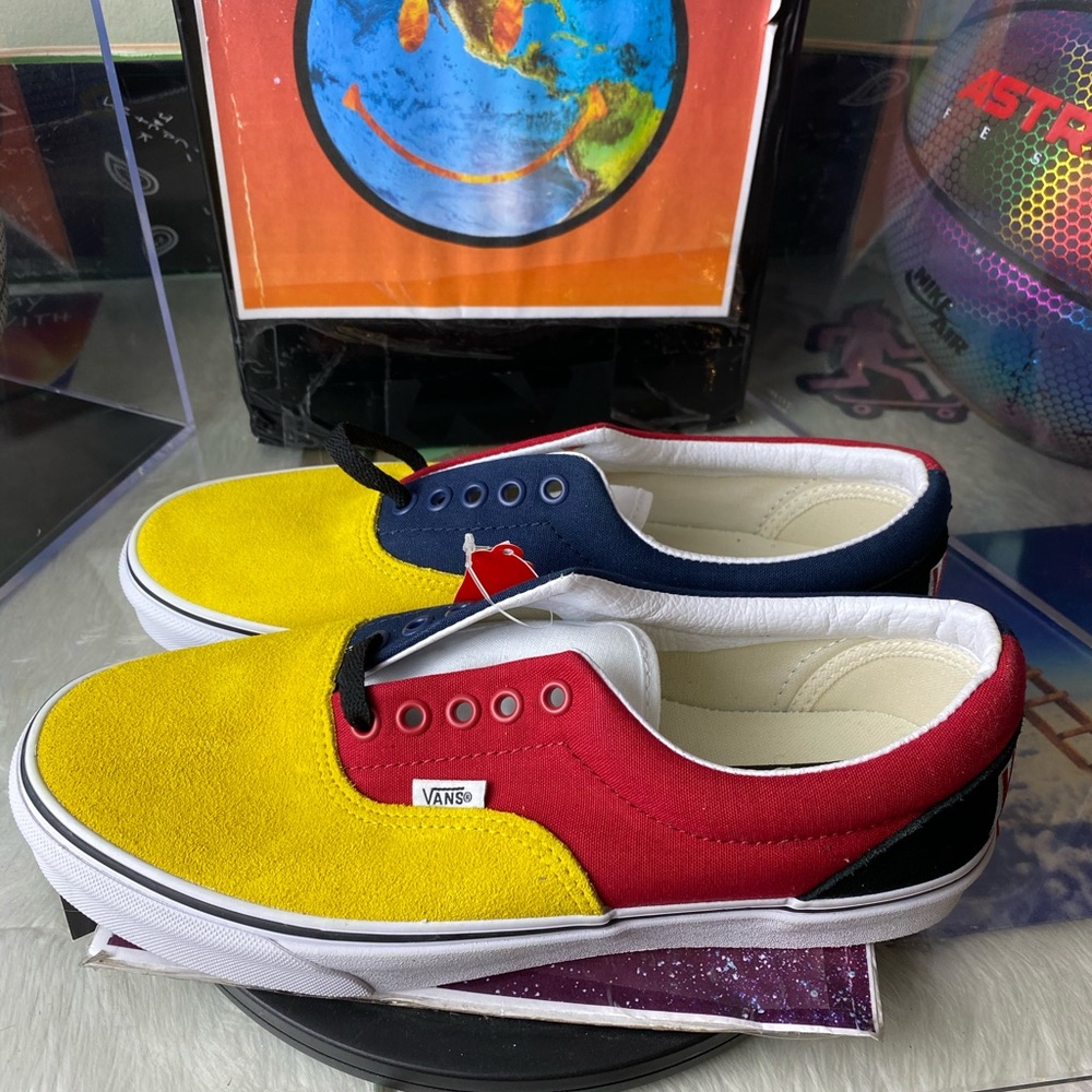 🆕 Vans Classic Era Slip On - Multi - Size: 8W - Picture 3 of 10